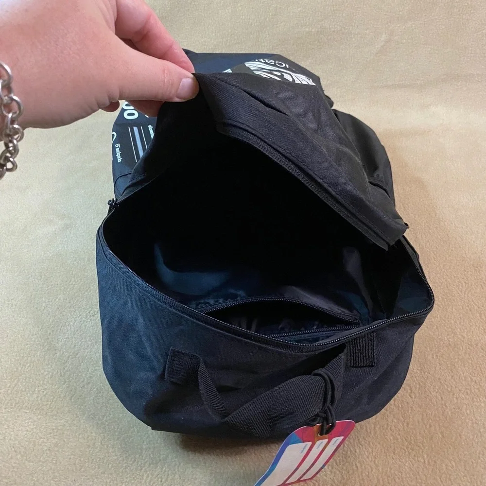 Education First Backpack Lightweight Travel Teacher School Bag EF Logo Black New